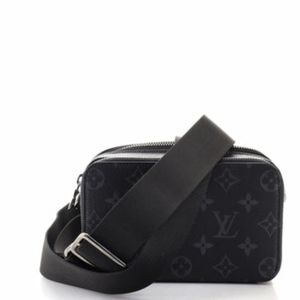 Louis Vuitton Alpha Wearable Wallet Monogram Eclipse Canvas